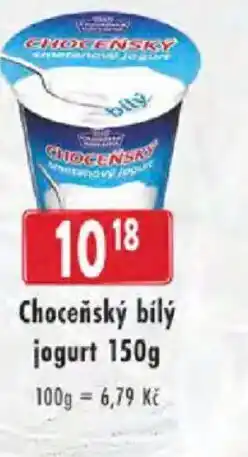 Astur&Qanto Choceňský bílý jogurt nabídka