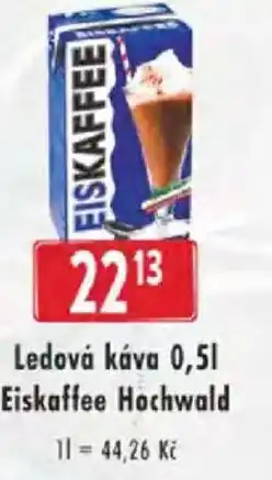 Astur&Qanto Ledová káva Eiskaffee Hochwald nabídka