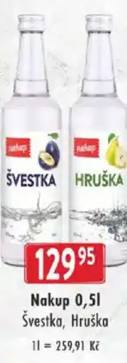 Astur&Qanto Nakup Švestka, Hruška nabídka
