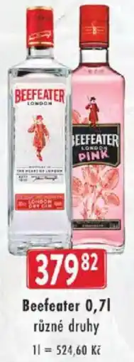 Astur&Qanto Beefeater nabídka