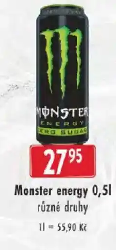 Astur&Qanto Monster energy nabídka