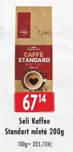 Astur&Qanto Seli Kaffee Standart mletá nabídka