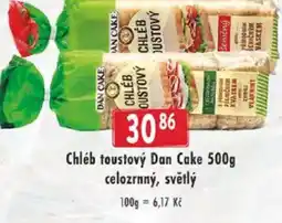 Astur&Qanto Chléb toustový Dan Cake celozrnný, světlý nabídka