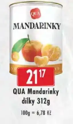 Astur&Qanto QUA Mandarinky dílky nabídka