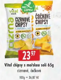 Astur&Qanto Vital chipsy s mořskou soli nabídka