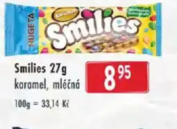 Astur&Qanto Smilies karamel, mléčná nabídka
