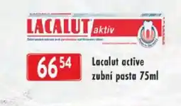 Astur&Qanto Lacalut active zubní pasta nabídka