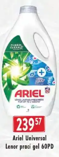 Astur&Qanto Ariel Universal Lenor prací gel 60PD nabídka