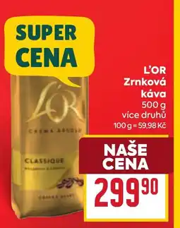 Billa L'OR Zrnková Κάνα nabídka