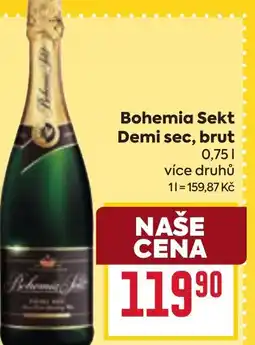 Billa Bohemia Sekt Demi sec, brut nabídka