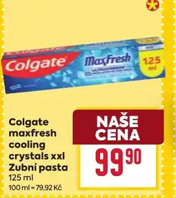 Billa Colgate maxfresh cooling crystals xxl Zubní pasta nabídka