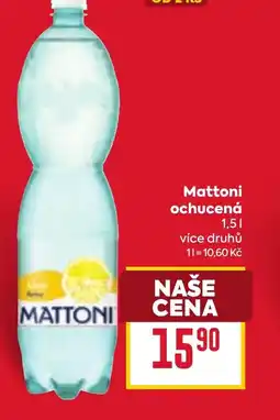 Billa Mattoni ochucená nabídka