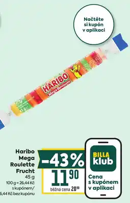 Billa Haribo Mega Roulette Frucht nabídka