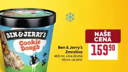 Billa Ben & Jerry's Zmrzlina nabídka