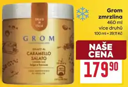 Billa Grom zmrzlina nabídka