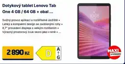 Datart Dotykový tablet Lenovo Tab One 4 GB / 64 GB + obal nabídka