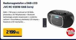 Datart Radiomagnetofon s DAB+/CD JVC RC-E561B-DAB černý nabídka