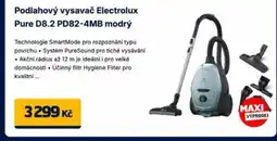 Datart Podlahový vysavač Electrolux Pure D8.2 PD82-4MB modrý nabídka