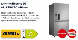 Datart Americká lednice LG GSLE81PYBC stříbrná nabídka