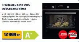 Datart Trouba AEG série 6000 OS6CB531AB černá nabídka