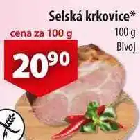 CBA Selská krkovice nabídka