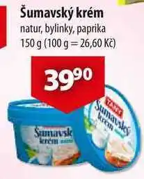 CBA Šumavský krém nabídka