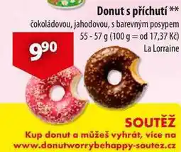 CBA Donut s příchutí nabídka