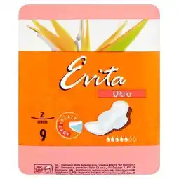 CBA Evita Ultra hygienické vložky 9 ks nabídka