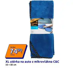 Action XL utěrka na auto z mikrovlákna C&C nabídka