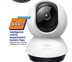 Action Inteligentní vnitřní bezpečnostní kamera Tapo nabídka