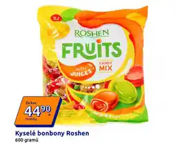 Action Kyselé bonbony Roshen nabídka