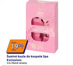 Action Šumivé koule do koupele Spa Exclusives nabídka