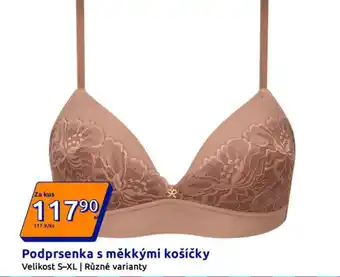 Action Podprsenka s měkkými košíčky nabídka
