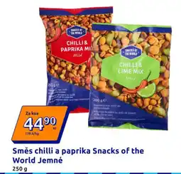 Action Směs chilli a paprika Snacks of the World Jemné nabídka