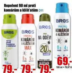 EVA Repelent proti komárům a klíšťatům nabídka