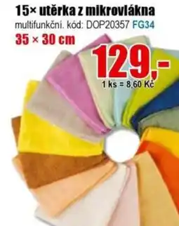 EVA 15× Utěrka z mikrovlákna nabídka