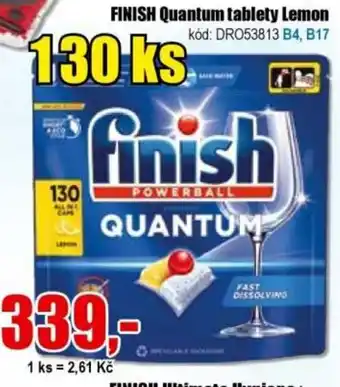 FINISH Quantum tablety Lemon