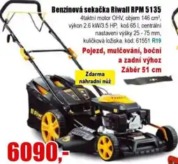EVA Benzínová sekačka Riwall RPM 5135 nabídka