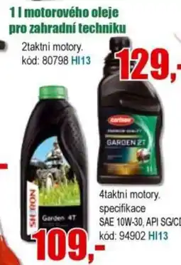 EVA Motorového oleje pro zahradní techniku nabídka