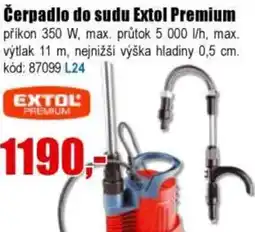 EVA Čerpadlo do sudu Extol Premium nabídka