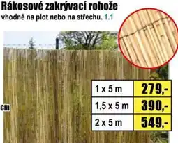 EVA Rákosové zakrývací rohože nabídka