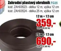 EVA Zahradní plastový obrubník nabídka