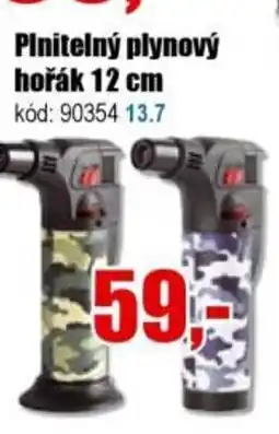 EVA Plnitelný plynový hořák 12 cm nabídka