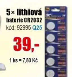 EVA 5× Lithiová baterie nabídka
