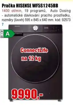 EVA Pračka HISENSE WF5S1245BB nabídka