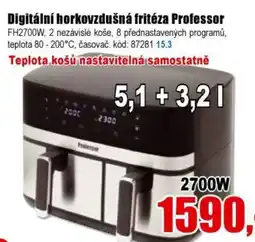EVA Digitální horkovzdušná fritéza Professor nabídka