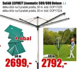 EVA Sušák LEIFHEIT Linomatic 500/600 Deluxe nabídka