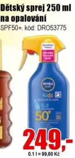 EVA Nivea Dětský sprej na opalování nabídka