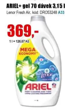 EVA ARIEL+ gel 70 dávek nabídka