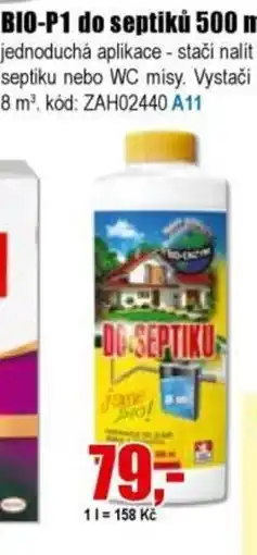 EVA BIO-P1 do septiků nabídka